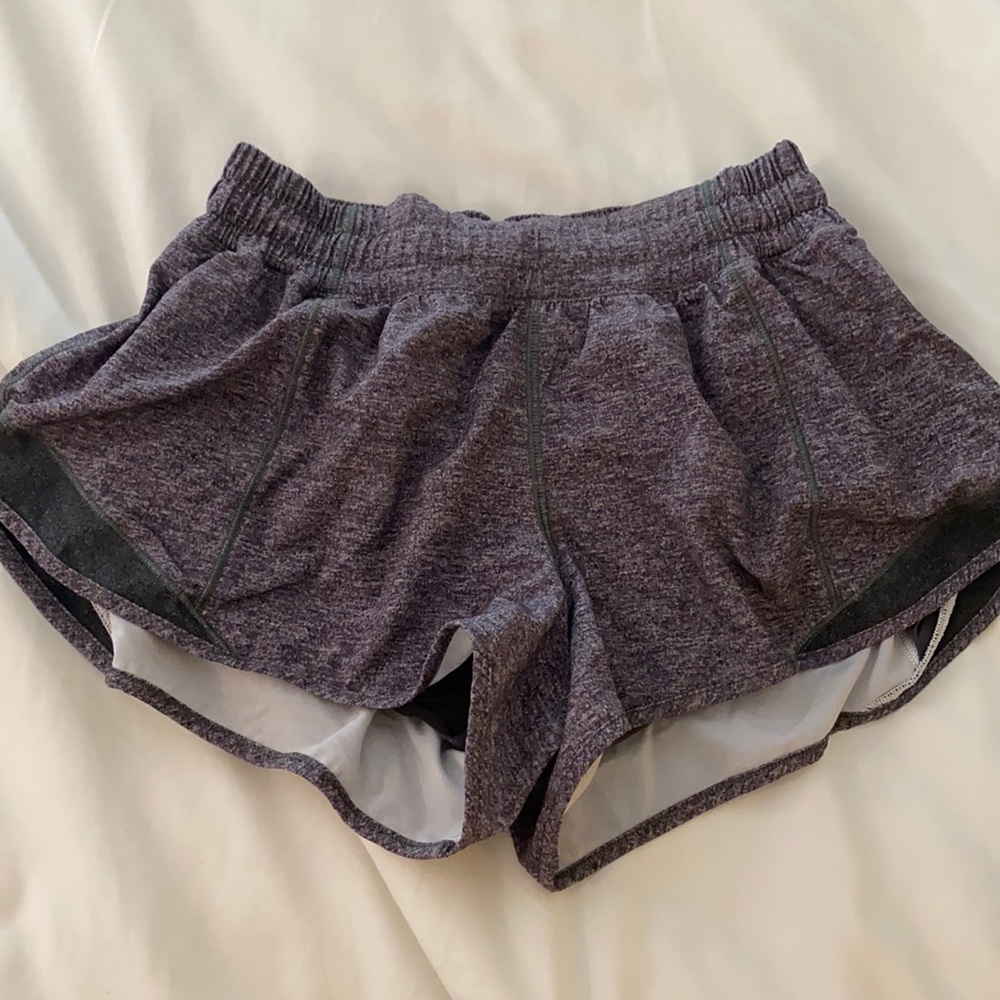 Lululemon running shorts size 4
